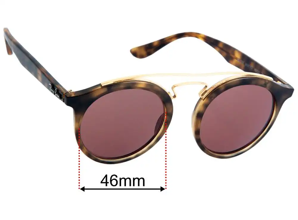 Ray-Ban RB4256 Gatsby 46mm Replacement Lenses